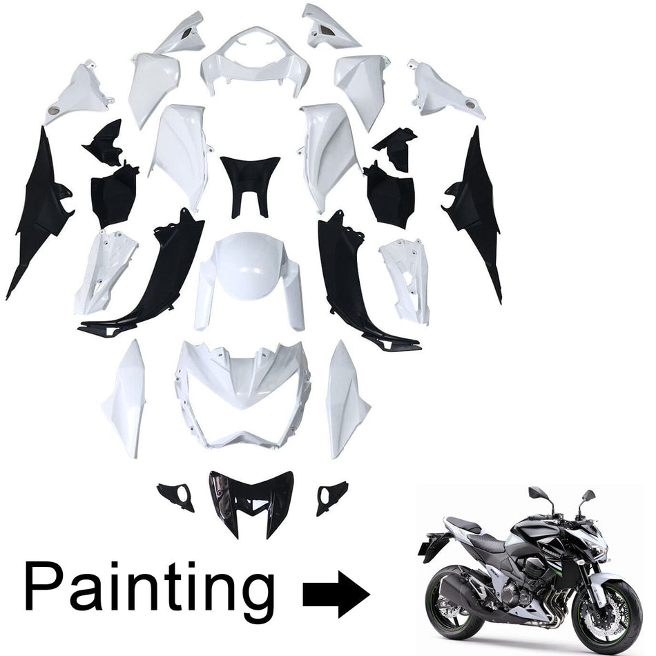 2013-2018 カワサキ Z800 Amotopart インジェクションフェアリングキット ボディワーク プラスチック ABS #108