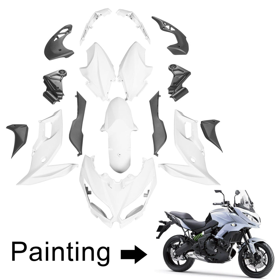 2015-2021 カワサキ ヴェルシス 650 アモトパーツ インジェクションフェアリングキット ボディワーク プラスチック ABS #101