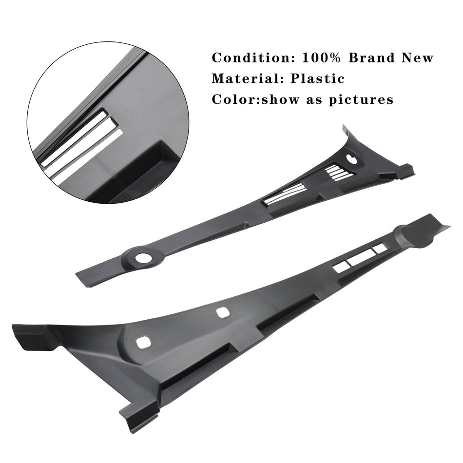 1992-1992 BMW 318i 左+右フロントガラスカウルカバー 51711960843 44