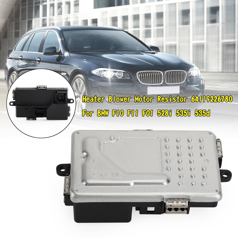2011-2016 BMW 528i ベースセダン 4ドア ヒーターブロワーモーター抵抗器 64119226780 汎用