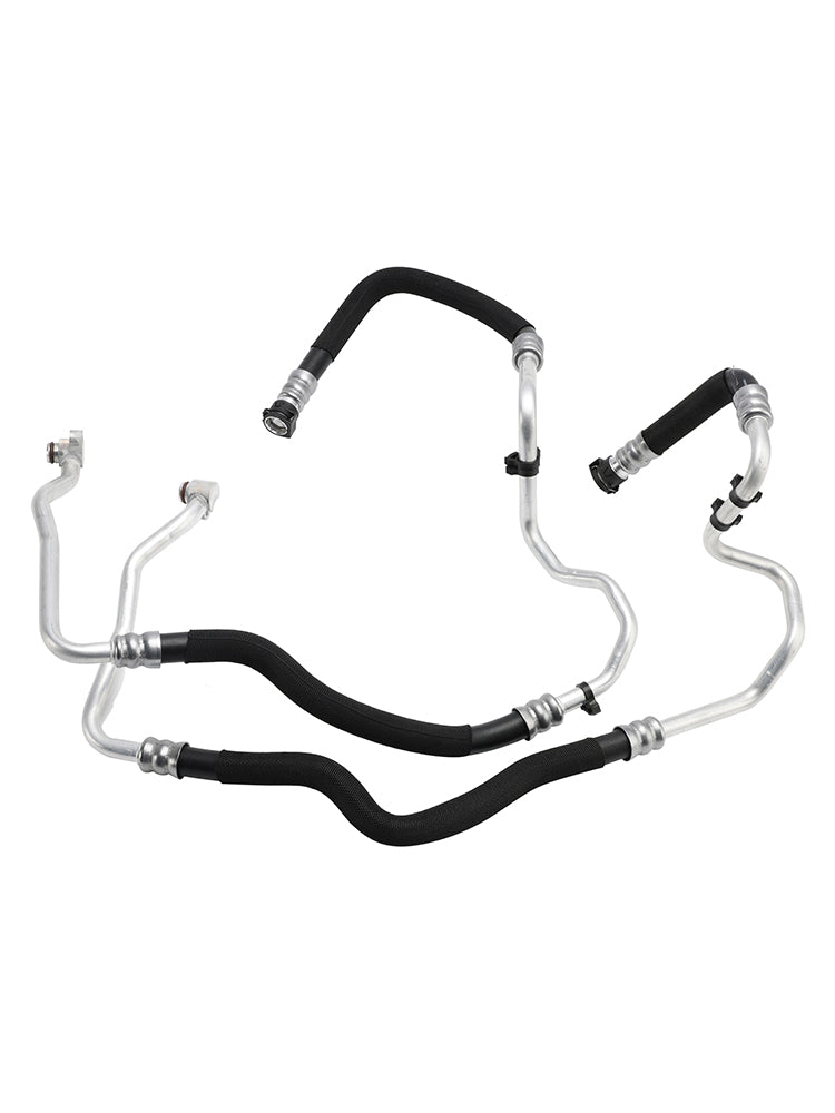 2012年8月 - 2016年10月 BMW 5' F10 LCI エンジンオイルクーラーライン 17227589509 17227589510