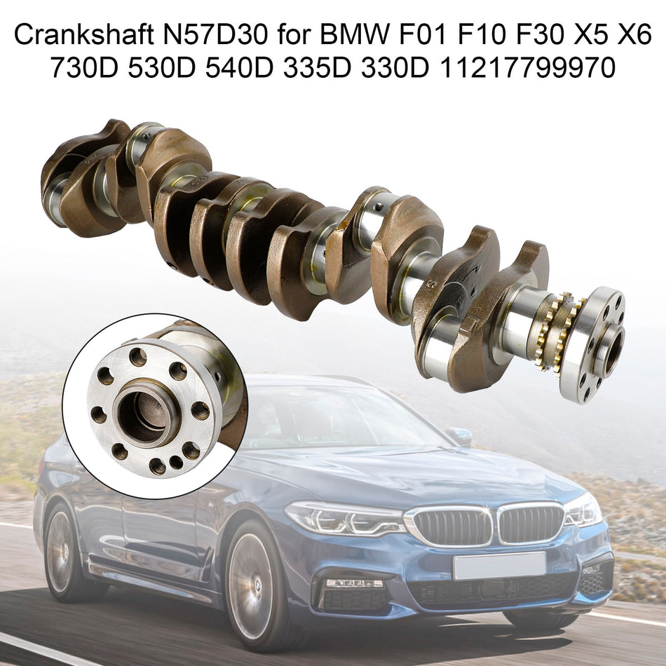 BMW F01 F10 F30 X5 X6 730D 530D 540D 335D 330D 11217799970 用クランクシャフト N57D30
