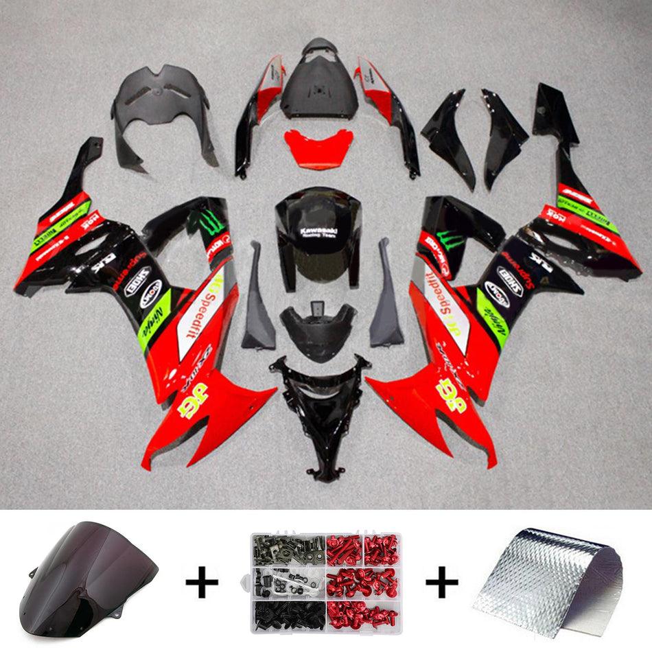 2008-2010 カワサキ ZX10R インジェクションフェアリングキット ボディワーク プラスチック ABS#126