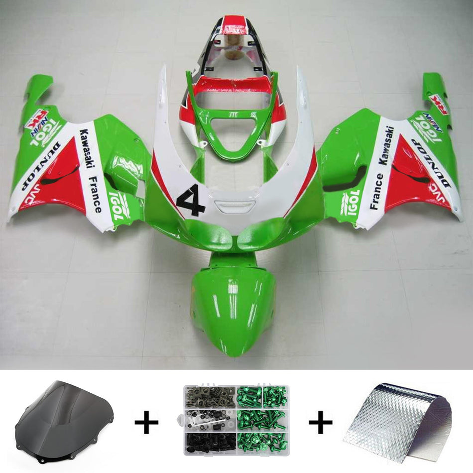 1996-2003 カワサキ ZX7R インジェクションフェアリングキット ボディワーク プラスチック ABS