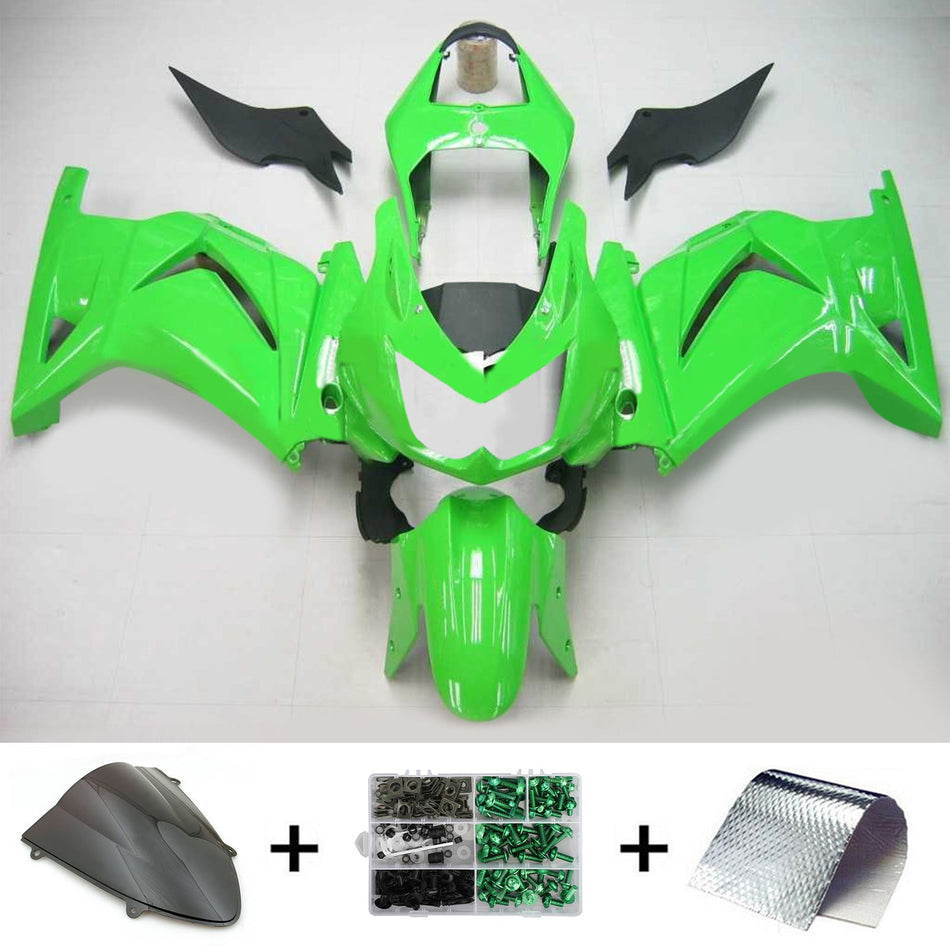 2008-2012 Kawasaki EX250/Ninja250 インジェクションフェアリングキット ボディワーク プラスチック ABS