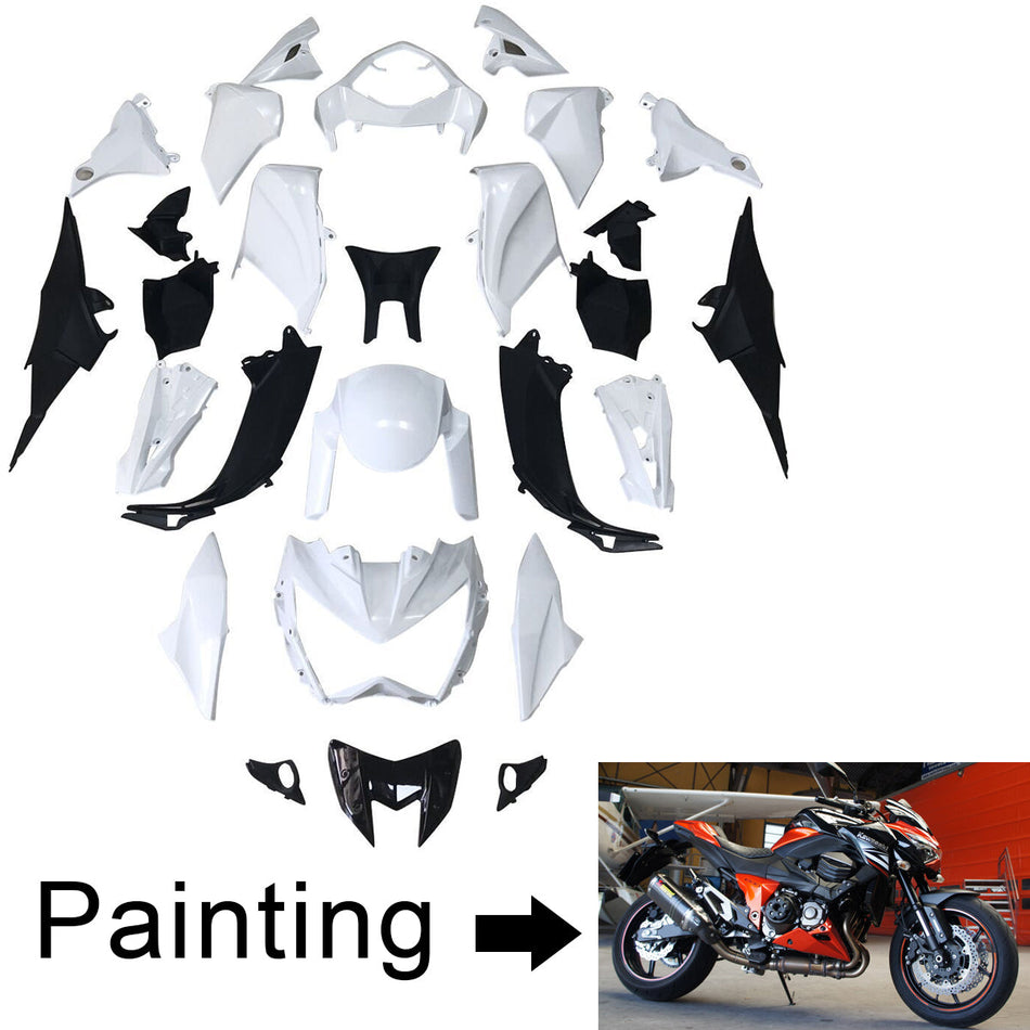 2013-2018 カワサキ Z800 Amotopart インジェクションフェアリングキット ボディワーク プラスチック ABS #107