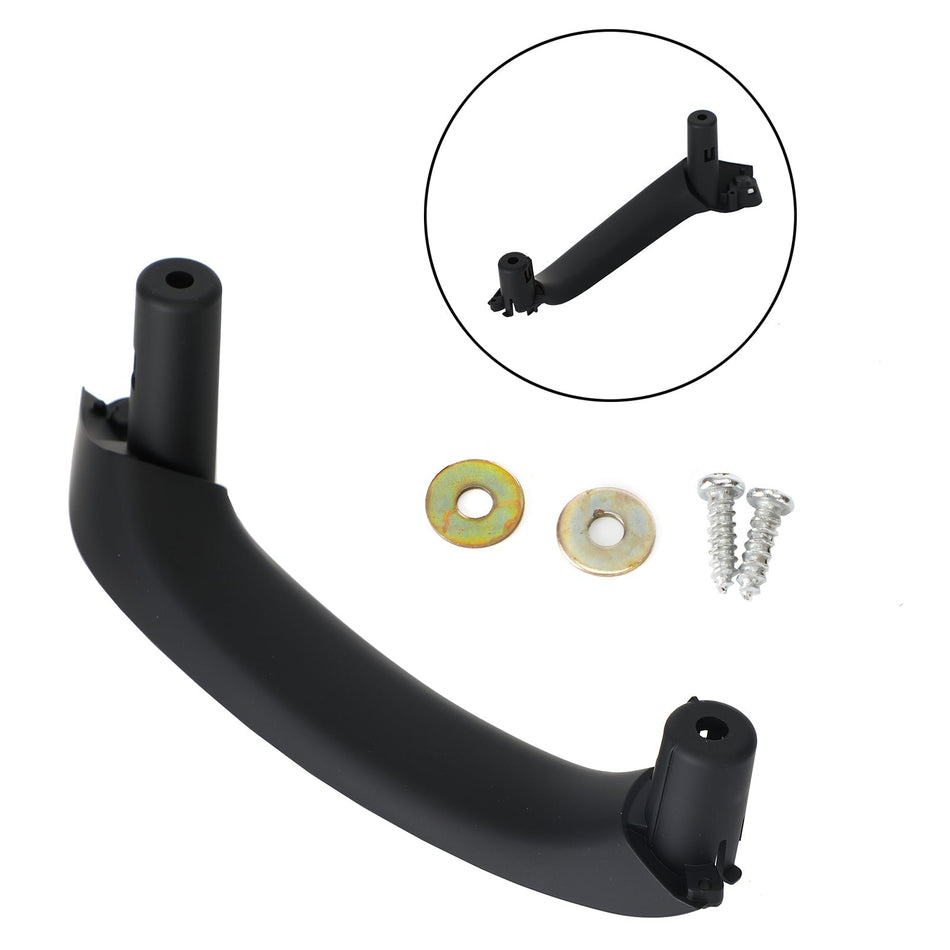 Areyourshop 右ドア インテリア インナーハンドル プルトリム ブラック BMW F25 F26 X3 X4 11-17用