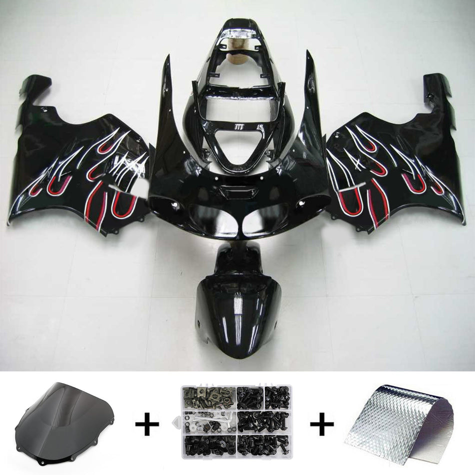 1996-2003 カワサキ ZX7R インジェクションフェアリングキット ボディワーク プラスチック ABS