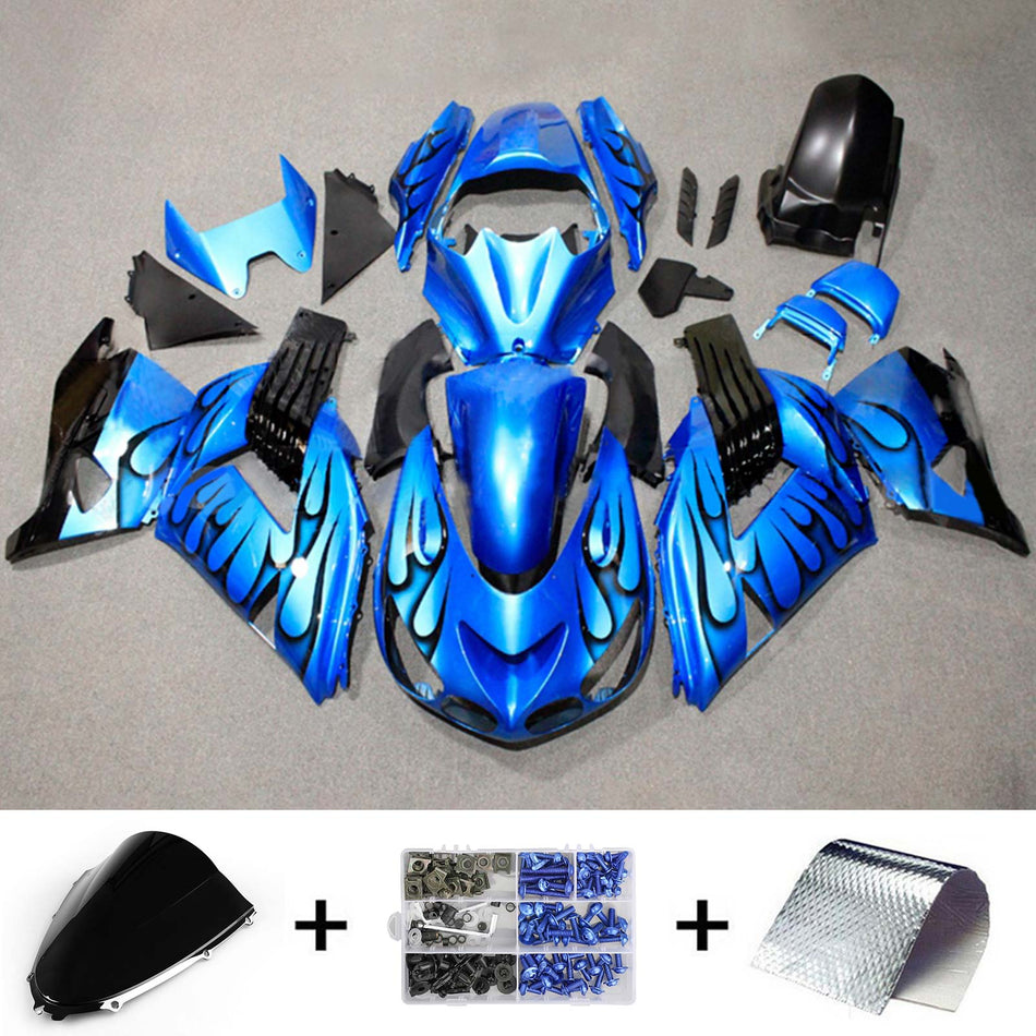 2006-2011 カワサキ ZX14R フェアリングキット ボディワーク プラスチック ABS