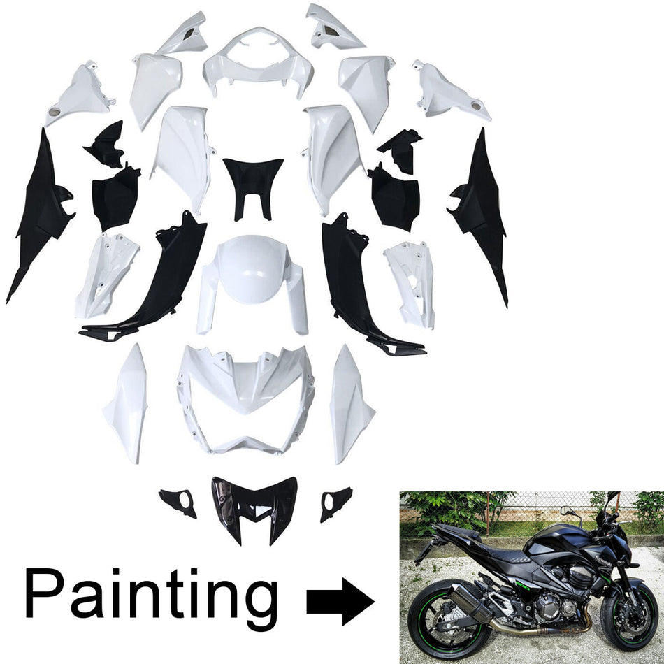 2013-2018 カワサキ Z800 Amotopart インジェクションフェアリングキット ボディワーク プラスチック ABS #106