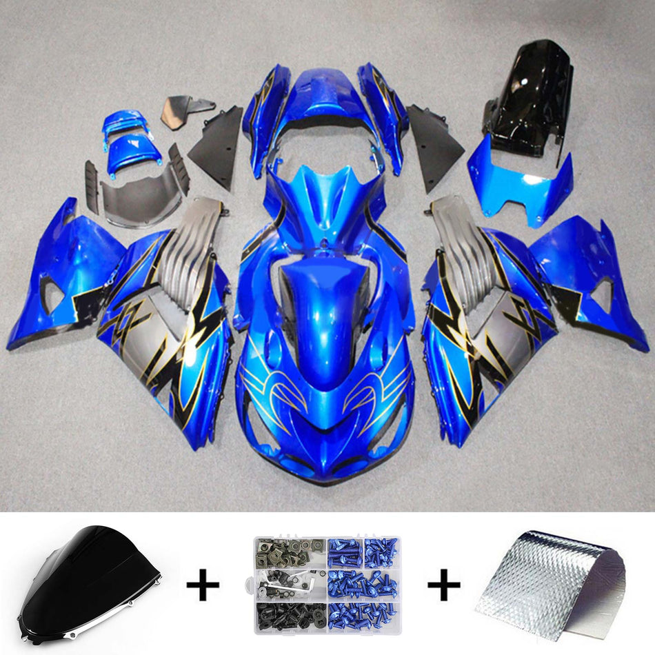 2006-2011 カワサキ ZX14R フェアリングキット ボディワーク プラスチック ABS
