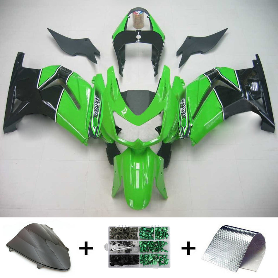 2008-2012 Kawasaki EX250/Ninja250 インジェクションフェアリングキット ボディワーク プラスチック ABS