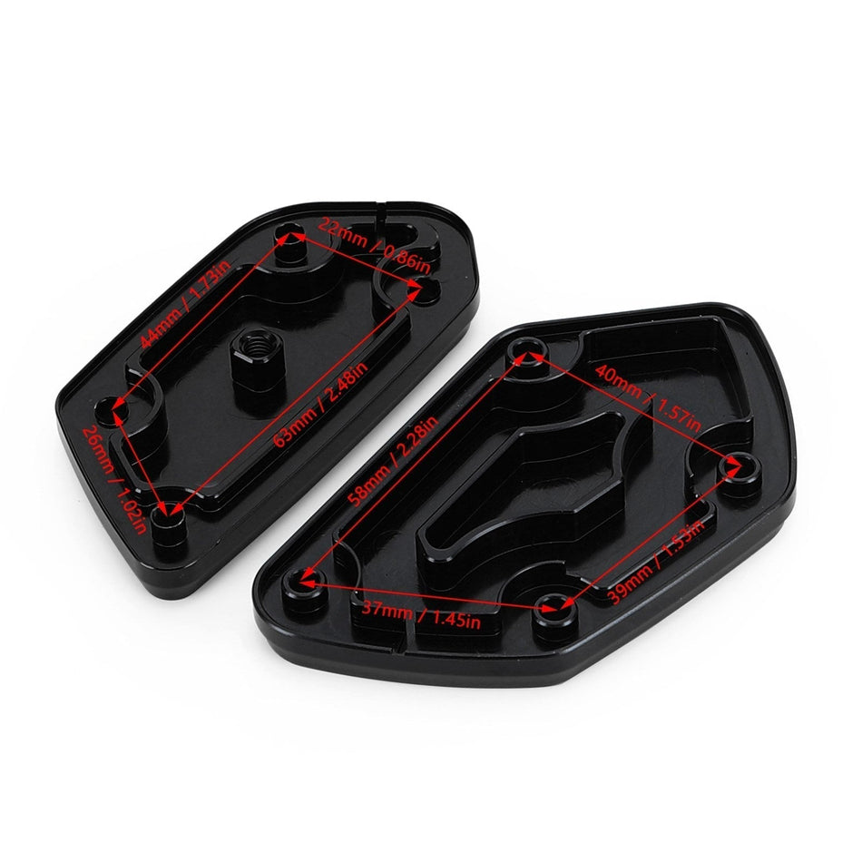 BMW R1200GS ADV R1200 R/RT/RS 12-2021用フロントブレーキクラッチリザーバーカバーキャップ