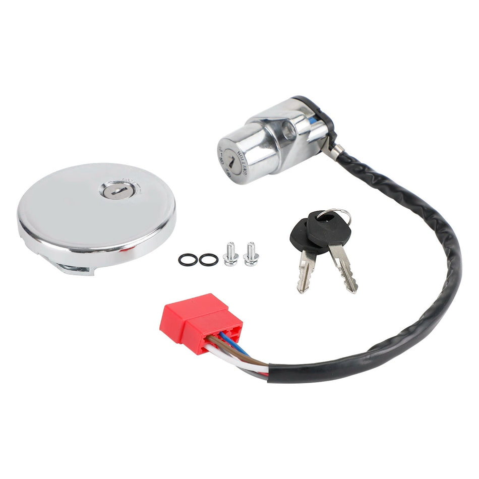 燃料タンクキャップ & スイッチ 51049-1103 & 27005-1204 カワサキ バルカン 500 800 96-01 用