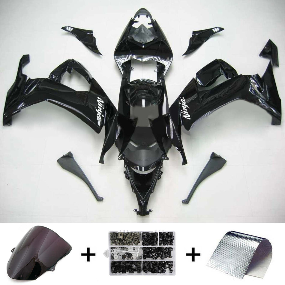 2008-2010 カワサキ ZX10R Amotopart インジェクションフェアリングキット ボディワーク プラスチック ABS #105