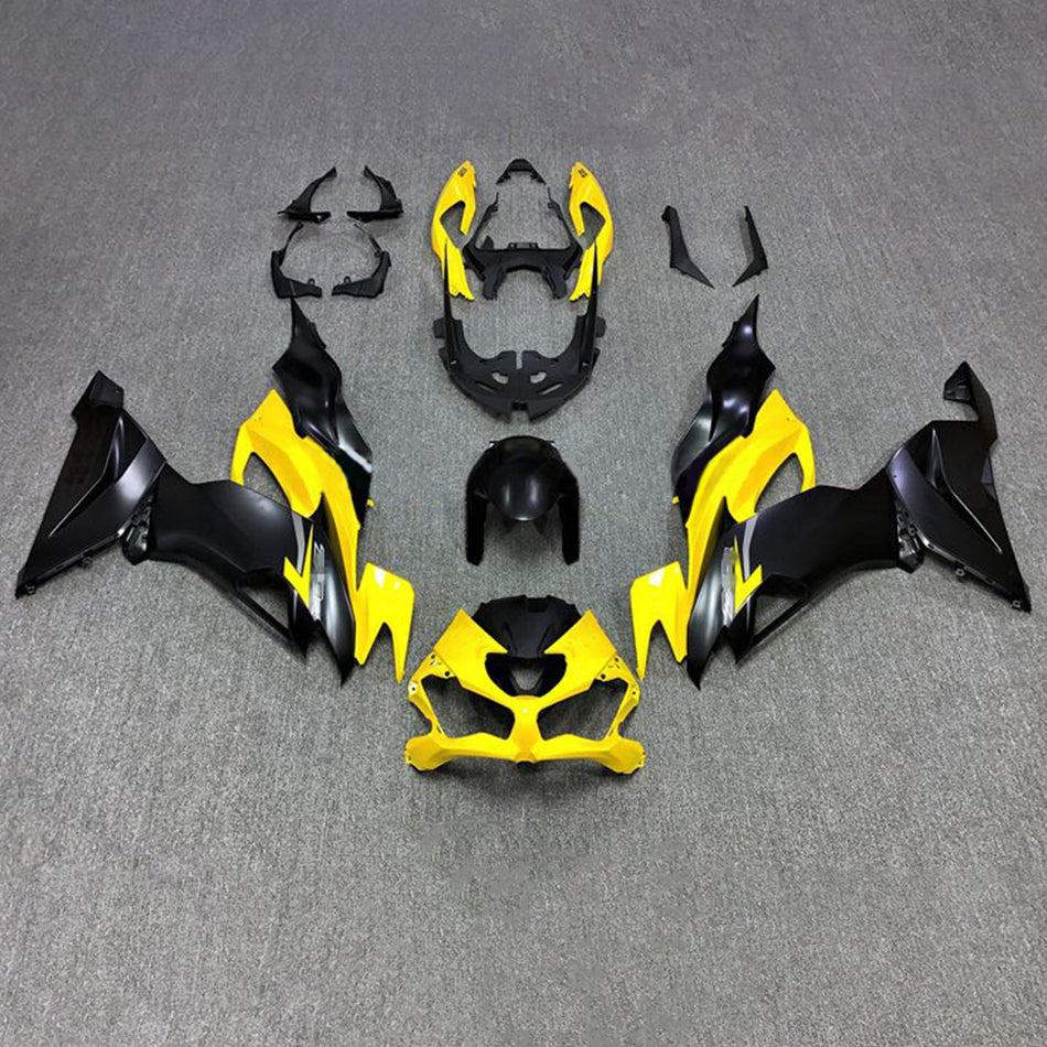 2019-2022 カワサキ ZX6R Amotopart インジェクションフェアリングキット ボディワーク プラスチック ABS #110