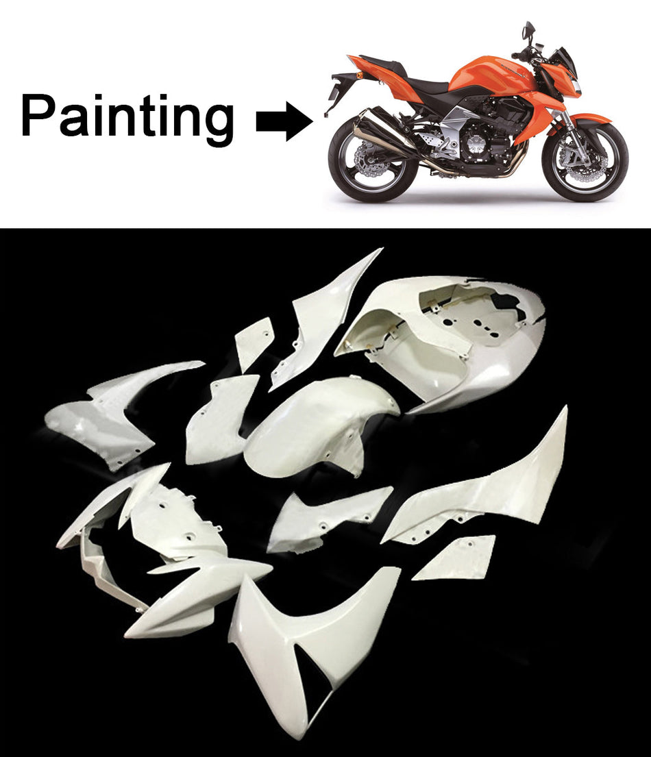 2007-2009 カワサキ Z1000 Amotopart インジェクションフェアリングキット ボディワーク プラスチック ABS #104