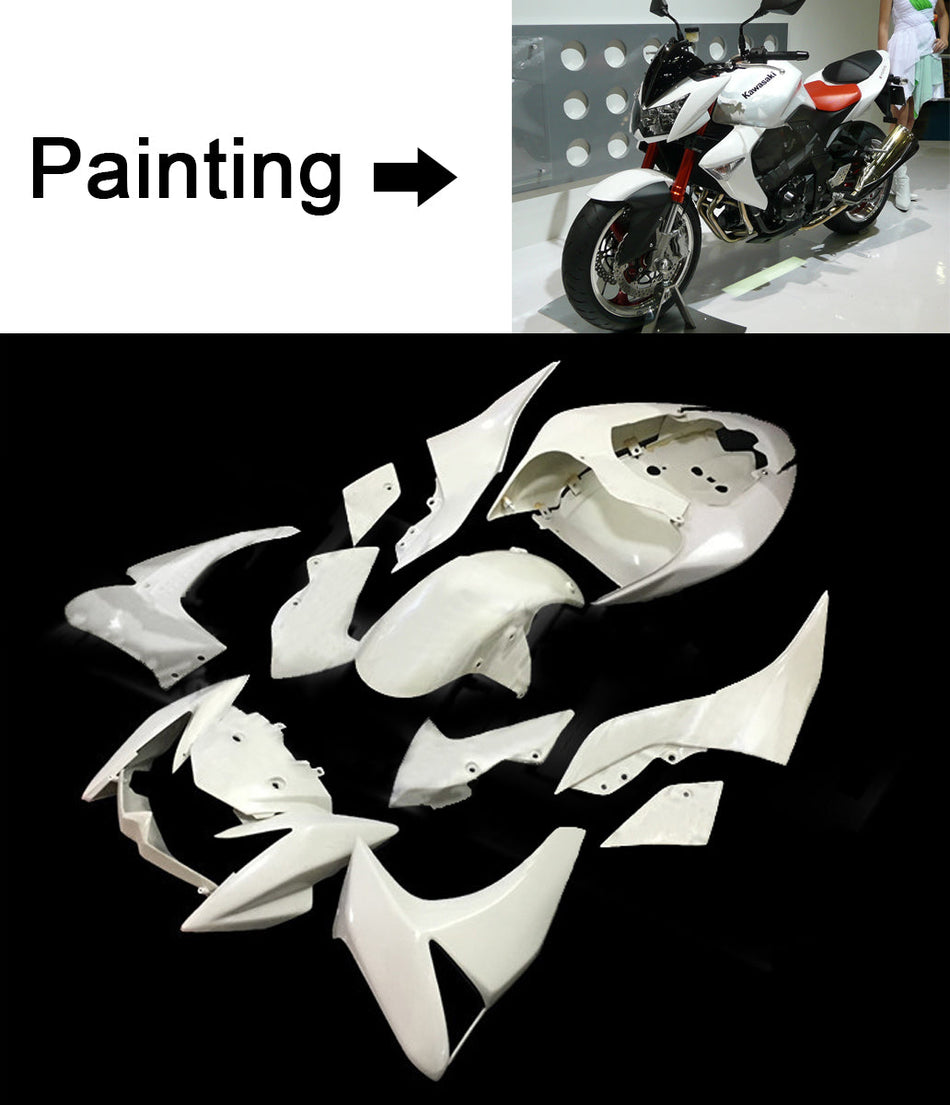 2007-2009 カワサキ Z1000 Amotopart インジェクションフェアリングキット ボディワーク プラスチック ABS #105