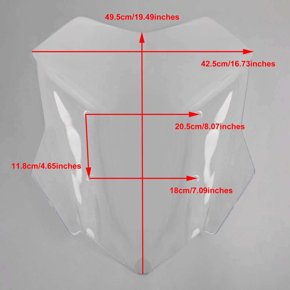 BMW S1000XR 2015-2019 ABS オートバイ フロントガラス ウィンドスクリーン