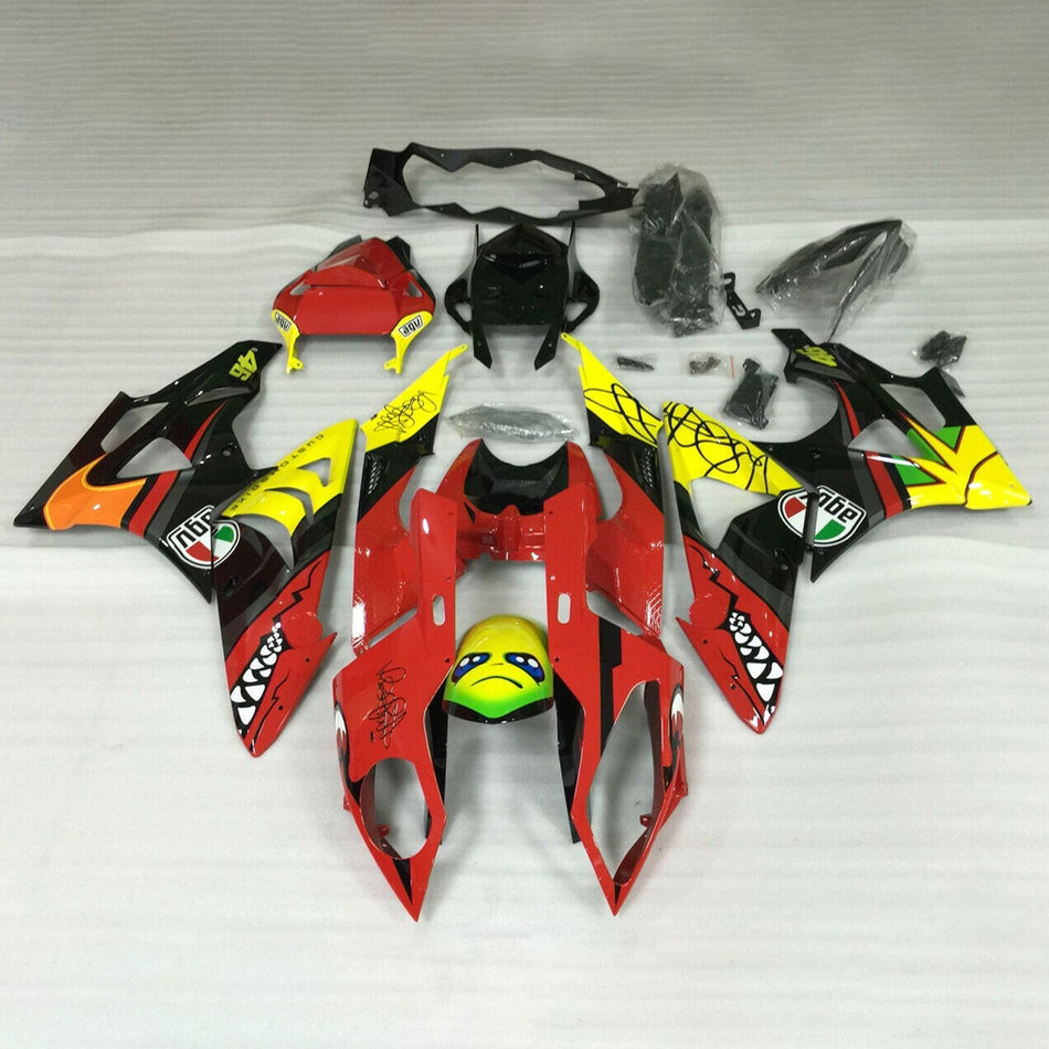 2015-2016 BMW S1000RR Amotopart インジェクションフェアリングキット ボディワーク プラスチック ABS #6