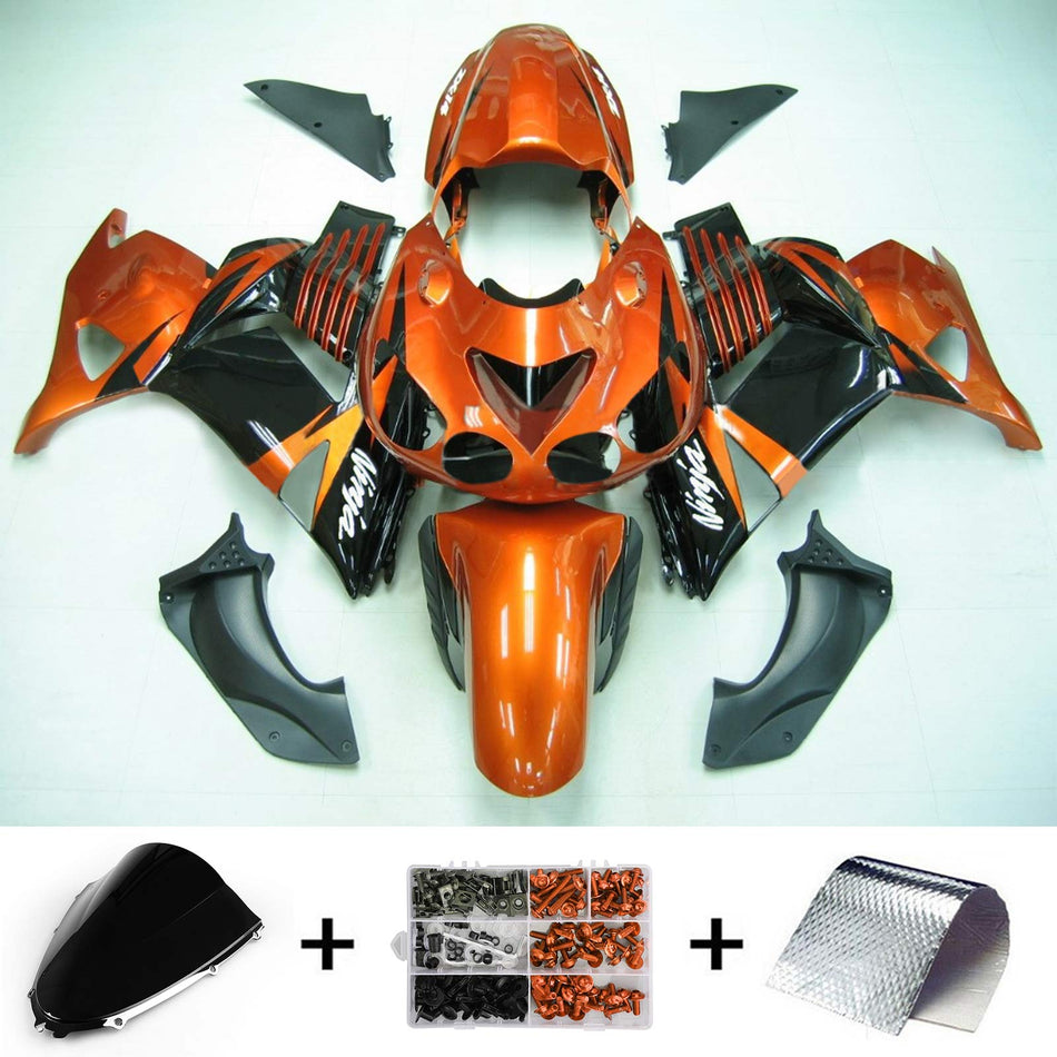 2006-2011 カワサキ ZX14R インジェクションフェアリングキット ボディワーク プラスチック ABS