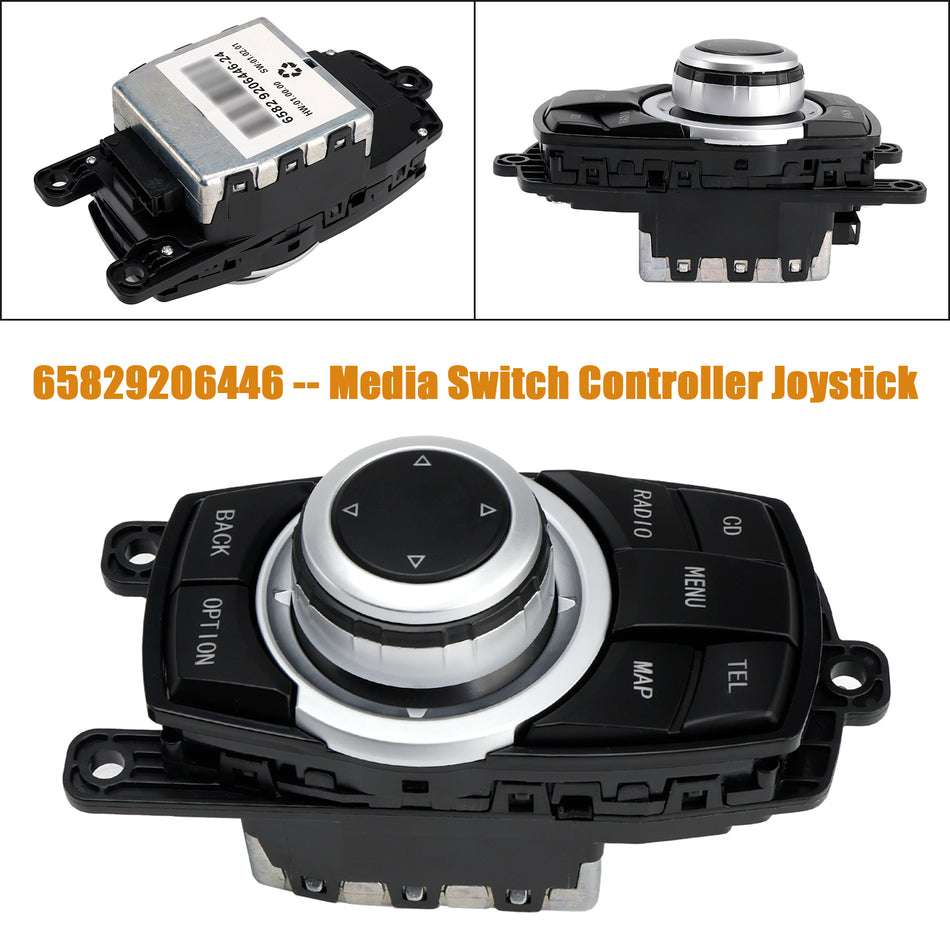 2008 年 4 月 — 2012 年 5 月 BMW F03 10 ピン メディア スイッチ コントローラー ジョイスティック 65829206446 65829206444