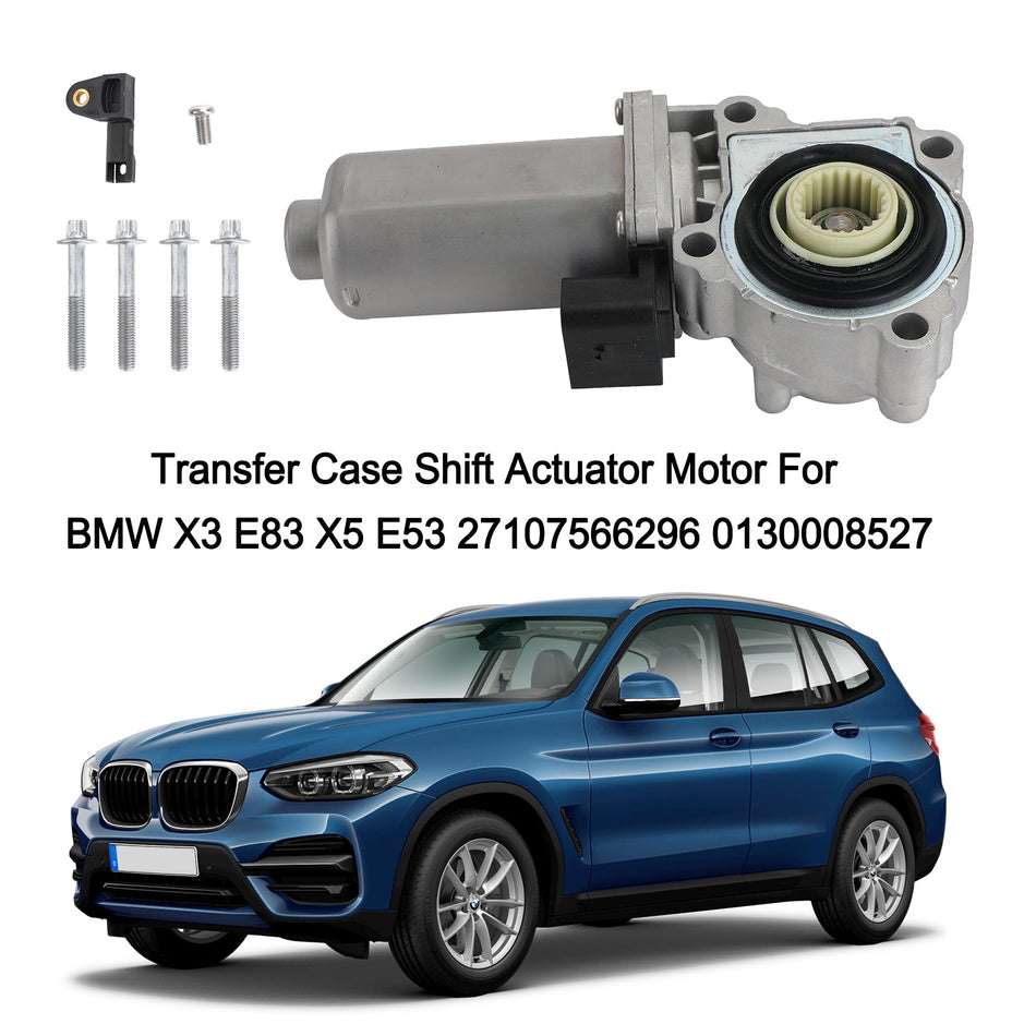 トランスファーケース シフトアクチュエーターモーター BMW X3 E83 X5 E53 27107566296 0130008527