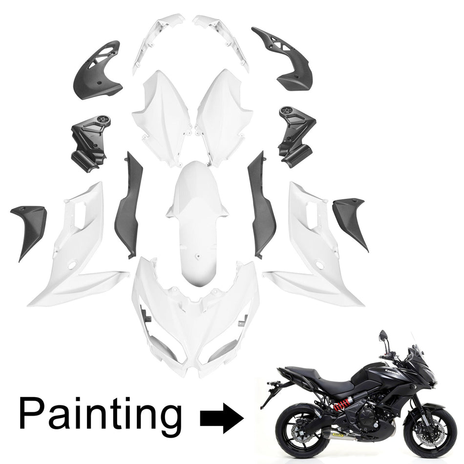 2015-2021 カワサキ ヴェルシス 650 アモトパーツ インジェクションフェアリングキット ボディワーク プラスチック ABS #104