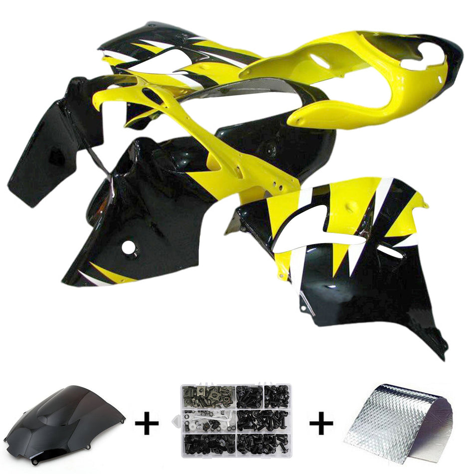 2000-2001 カワサキ ZX9R インジェクションフェアリングキット ボディワーク プラスチック ABS