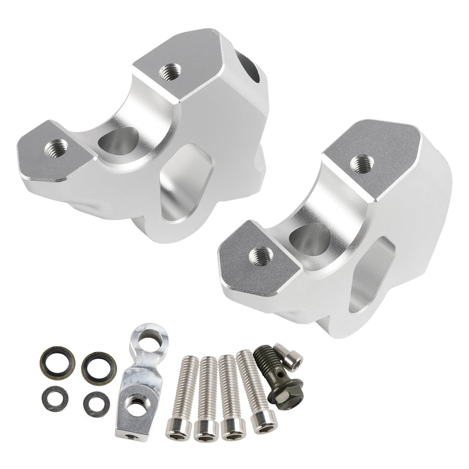 2023-2024 BMW R 1300 GS アドベンチャー (2024+) CNC ハンドルバー ライザー キット H=38mm