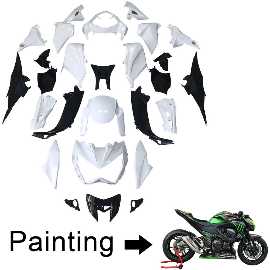 2013-2018 カワサキ Z800 Amotopart インジェクションフェアリングキット ボディワーク プラスチック ABS #109