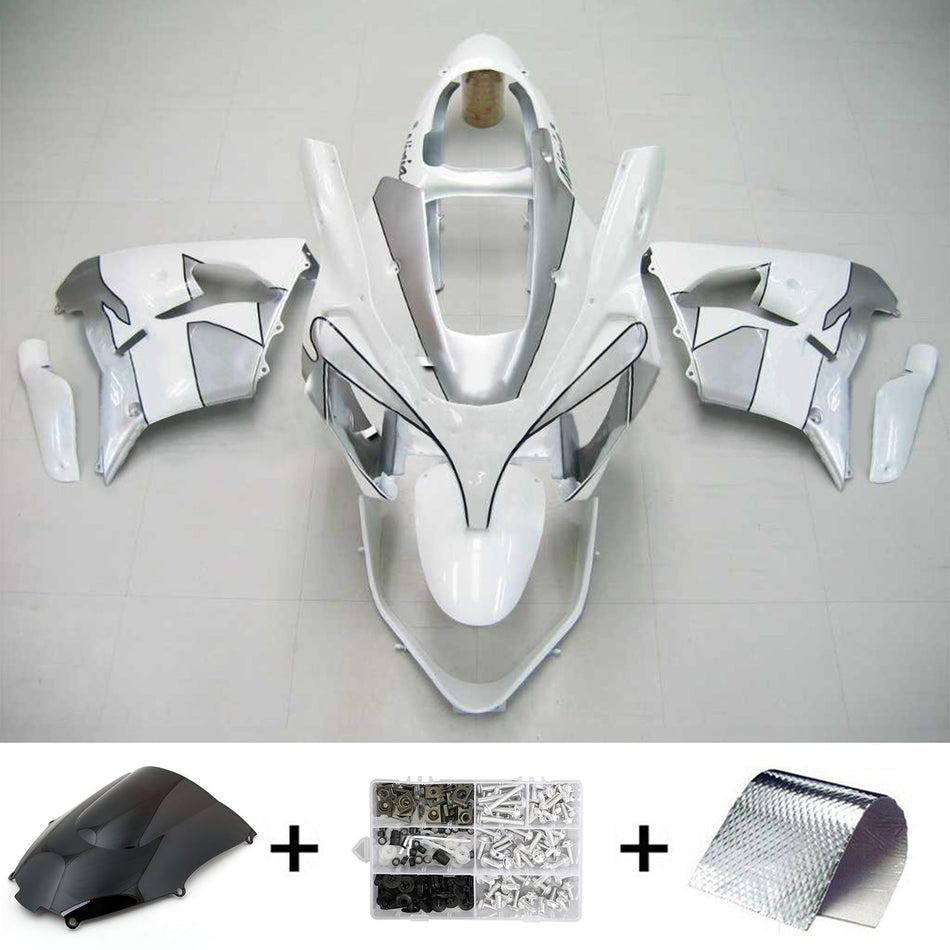 2000-2001 カワサキ ZX9R Amotopart インジェクションフェアリングキット ボディワーク プラスチック ABS #118