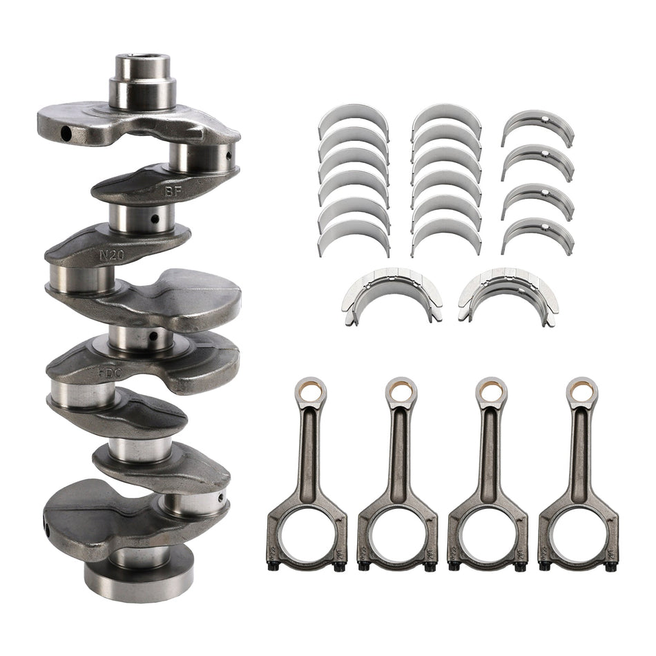 2011年9月 - 2017年12月 BMW Z4 ロードスター E89 エンジン クランクシャフト & コネクティングロッド & ベアリング 11217640165 11247624616