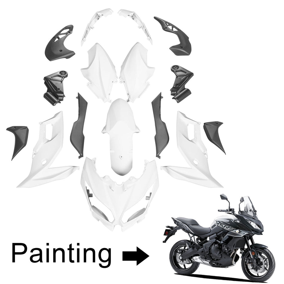 2015-2021 カワサキ ヴェルシス 650 アモトパーツ インジェクションフェアリングキット ボディワーク プラスチック ABS #103