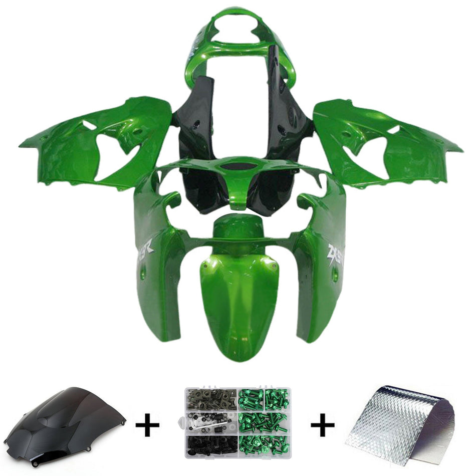 2000-2001 カワサキ ZX9R インジェクションフェアリングキット ボディワーク プラスチック ABS