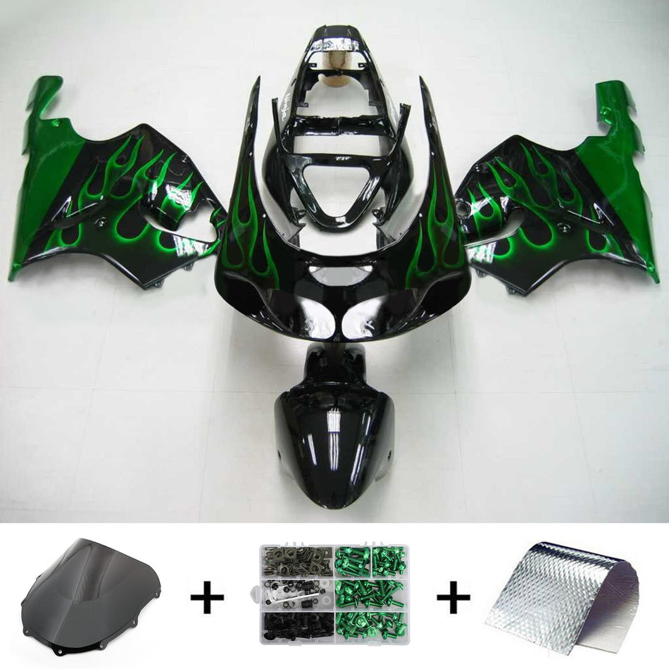 1996-2003 カワサキ ZX7R インジェクションフェアリングキット ボディワーク プラスチック ABS