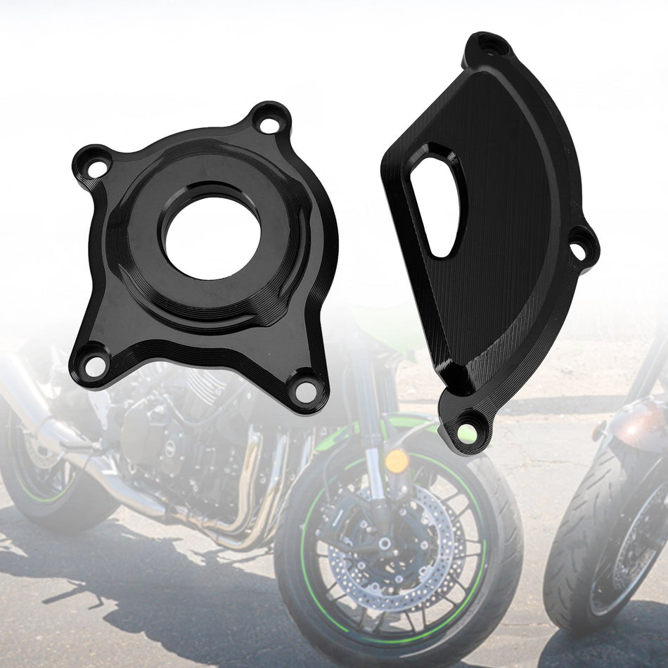 2017-2023 カワサキ Z900 Z900RS CAFE ステーターエンジンカバー スライダープロテクター プラスチック チタン