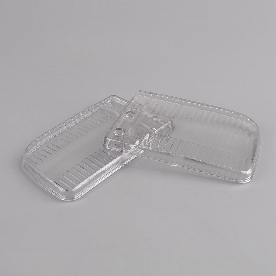 フロントバンパーフォグランプ クリアプラスチックレンズ ペア BMW E30 318i 318is 1982-1991 汎用