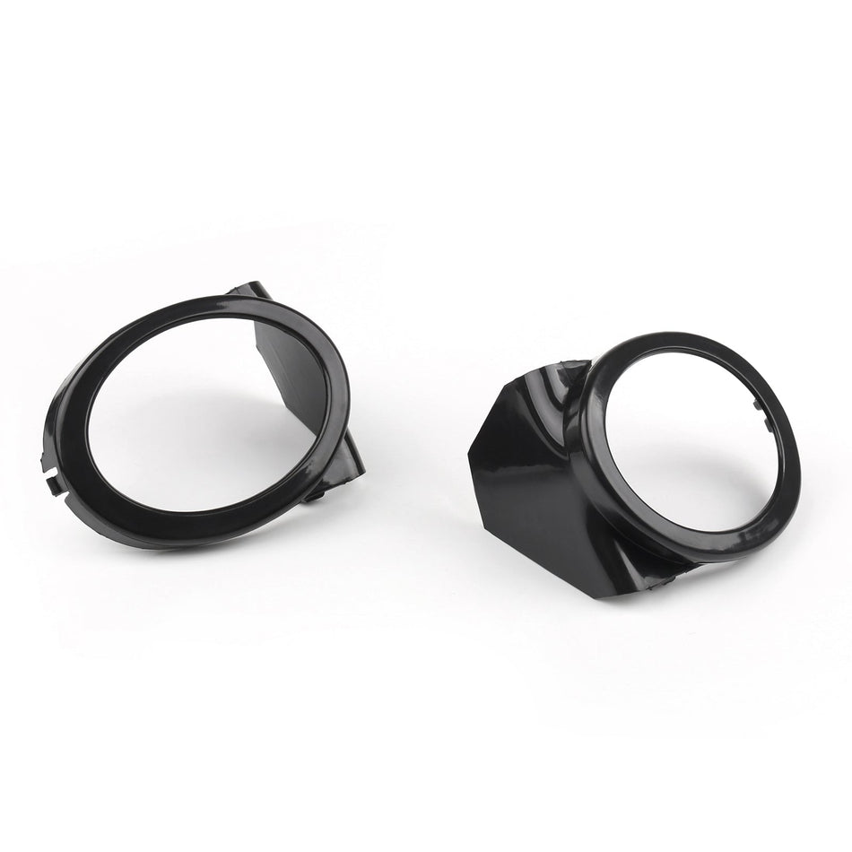 フロントバンパー フォグライト リング カバー 左&右 BMW M3 E46 2000-2006 2003 汎用