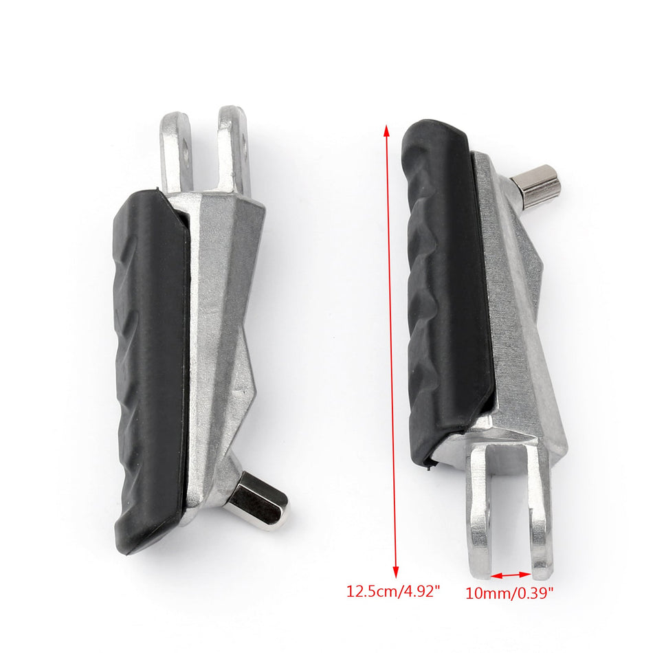 フロントフットレストペダル フットペグ BMW F800GT 11-13 F800S 04-08 F800ST 04-12 汎用