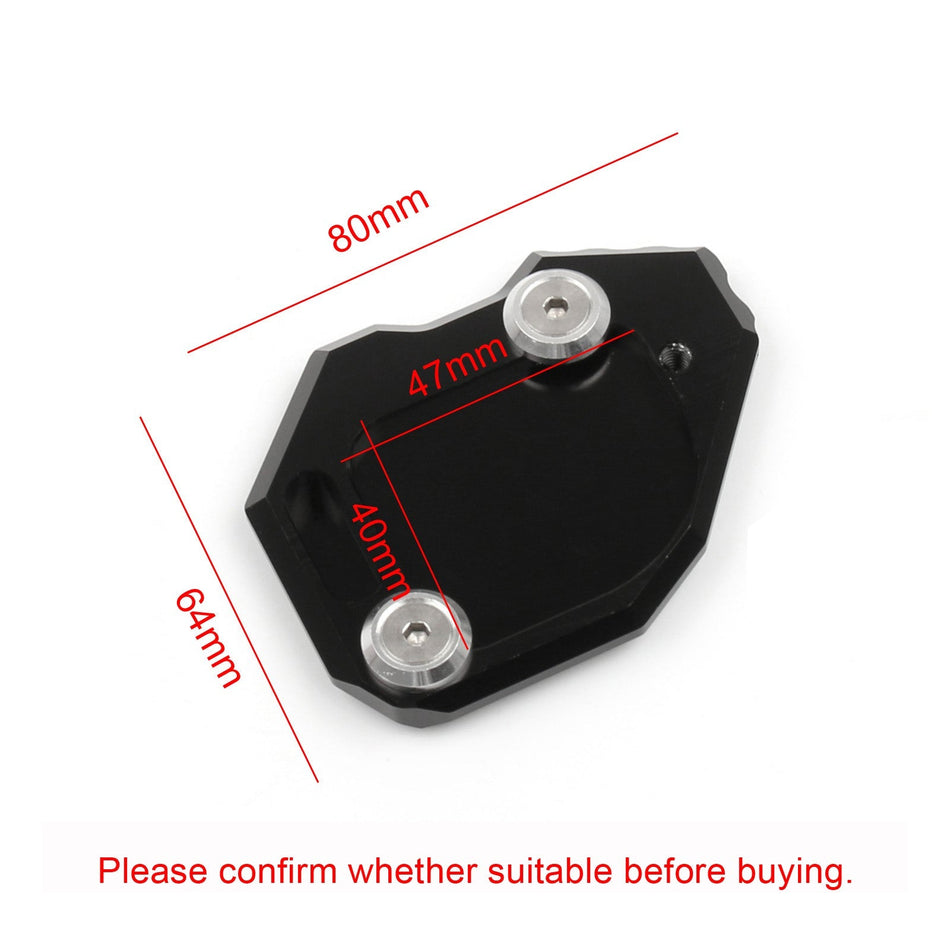 サイドスタンド キックスタンド プレート パッド BMW F800GS F800 GS 2008-2013 2009 2010 2011 汎用