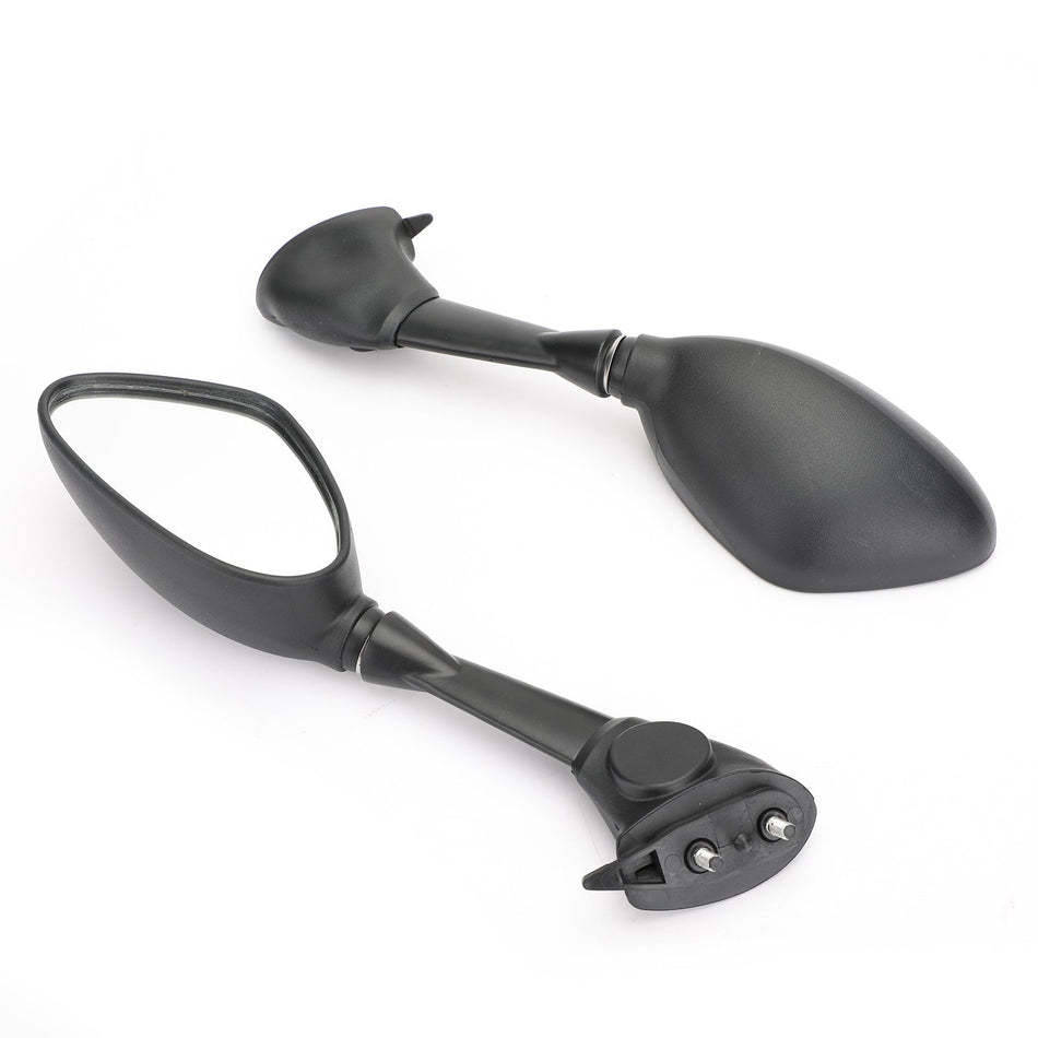 オートバイ用ブラック バックミラー サイドミラー BMW S1000RR 2010-2018 HP4 2011-2015 汎用