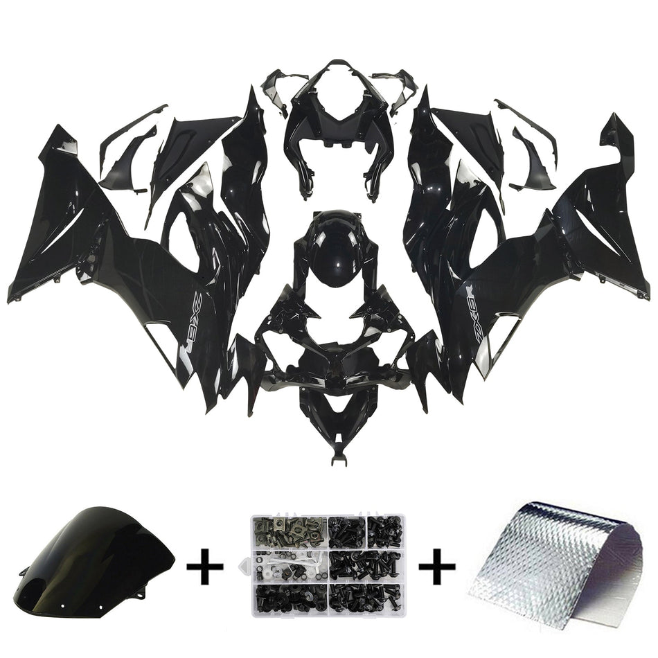 2019-2022 カワサキ ZX6R Amotopart インジェクションフェアリングキット ボディワーク プラスチック ABS #106