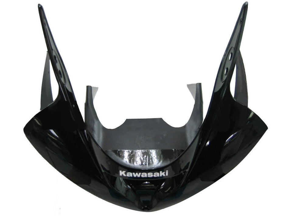 2003-2004 カワサキ ZX6R 636 フェアリング ブラック レッド ZX6R レーシング ジェネリック