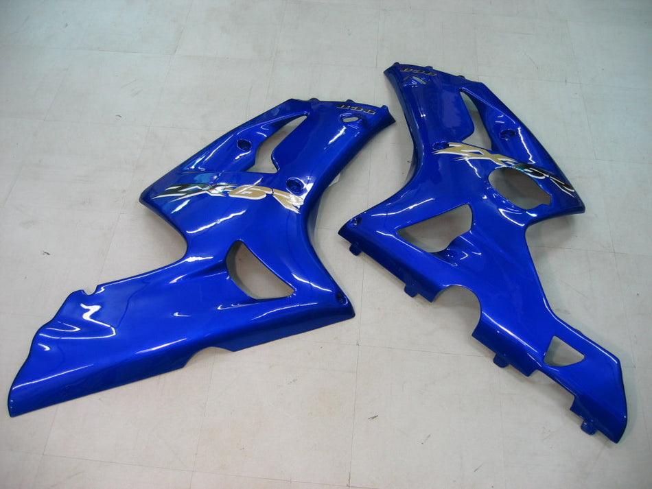 2003-2004 カワサキ ZX6R 636 フェアリング ブルー Ninja Racing ジェネリック