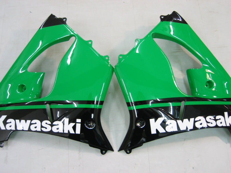 2000-2001 カワサキ ZX 9R フェアリング グリーン ブラック No.14 ZX9R レーシング ジェネリック