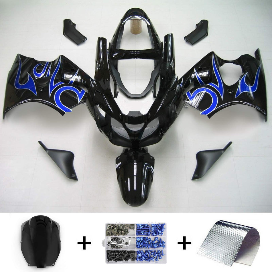2000-2002 カワサキ ZX6R 636 ZZR600 2005-2008 フェアリングキット