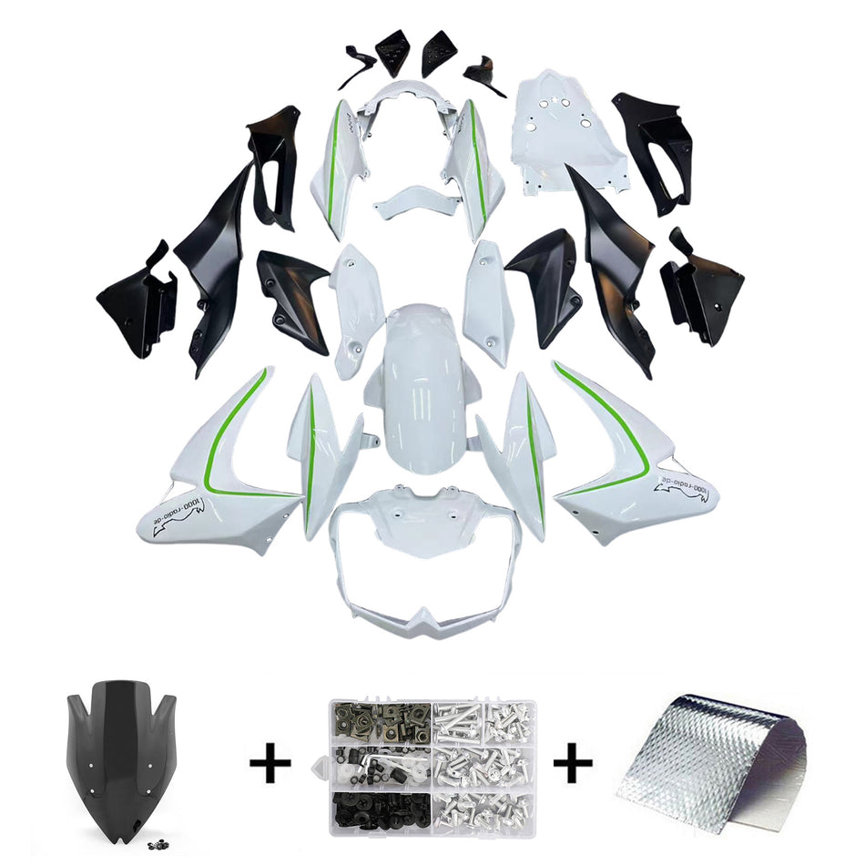 2007-2009 カワサキ Z1000 Amotopart インジェクションフェアリングキット ボディワーク プラスチック ABS #106