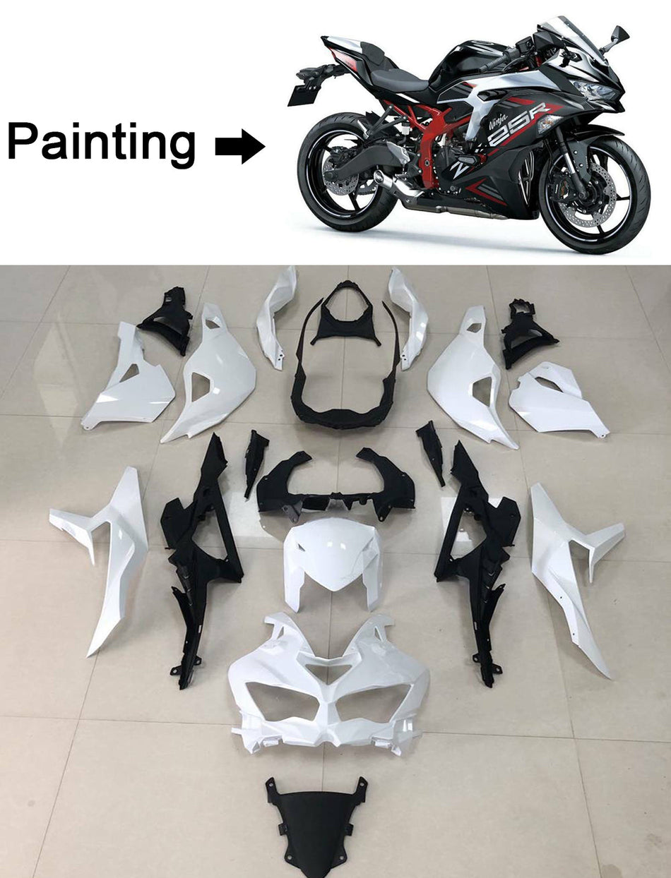 2020-2021 カワサキ Ninja ZX-25R Amotopart インジェクションフェアリングキット ボディワーク ABS #103
