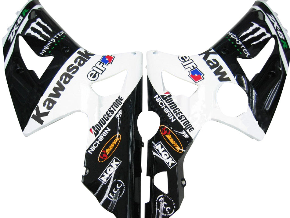 2003-2004 カワサキ ZX6R インジェクションフェアリングキット ボディワーク プラスチック ABS
